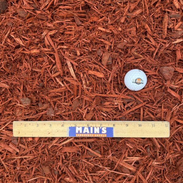 Red Decorative Mulch - Image 3
